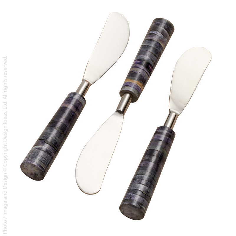 3 Piece Stainless Steel Spreader Set