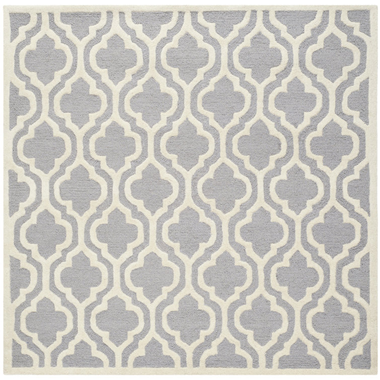 Cannen Hand Tufted Wool Geometric Rug