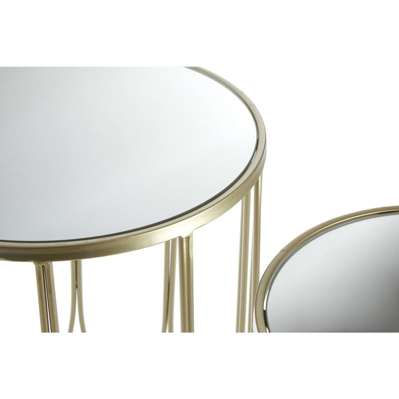 Lizeth Drum Side Table Set