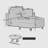 Crescent Sofa With Two Throw Pillows And One Lumbar Pillow, Comes With Extra Tray-164114529