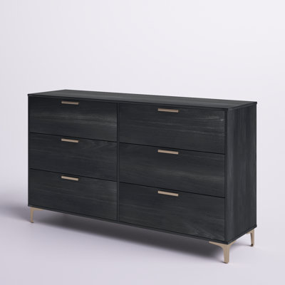 Ardiana 58.5'' W 6 - Drawer Dresser