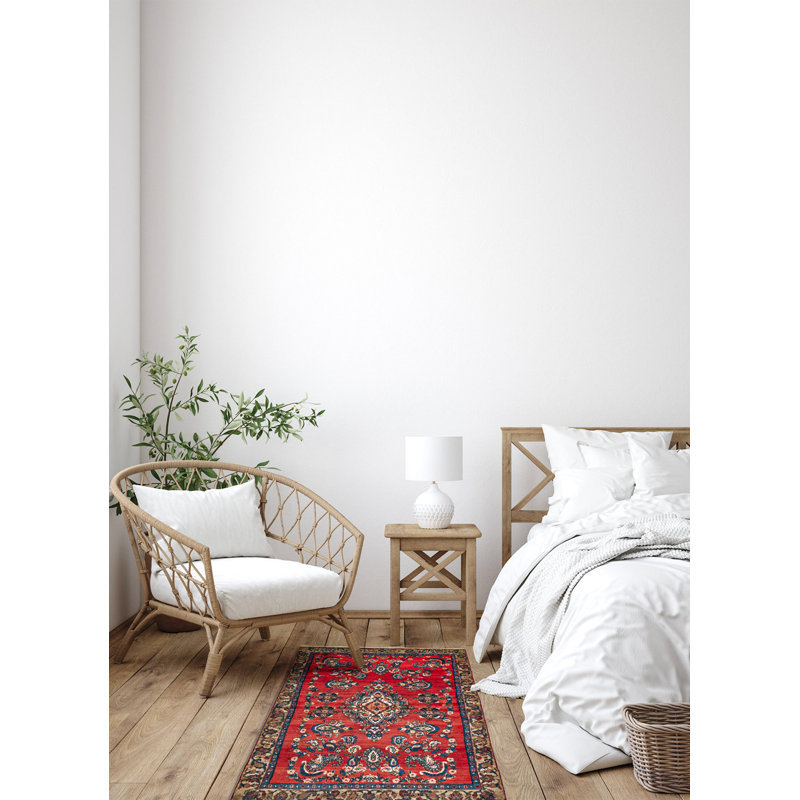 Tapis rouge Andelz 3 pi 11 po x 7 pi 7 po