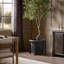 Kernan Basket-Single Twisted Black Hyacinth-391698214