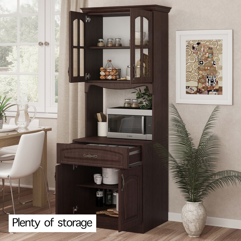 Three Posts™ Aguila 71'' Kitchen Pantry & Reviews | Wayfair