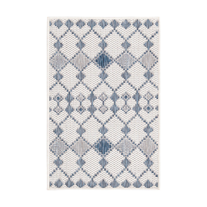 Tapis extérieur ivoire Traliccio, Rectangle 2 pi 2 po x 3 pi