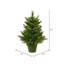 Arbre de Noël artificiel pin vert 24 po