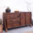 Zen-style wall-mounted sideboard
