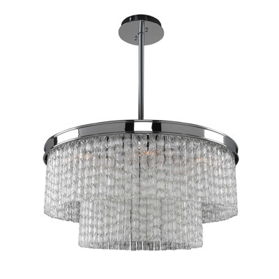 Lustre en chrome Savena 8 LT Allegri