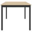 Metal Base Dining Table-1698938359-1698938356