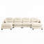 Canapé modulaire en chenille 4 places avec 2 coussins et repose-pieds-1706011640-1685215495