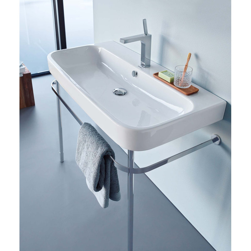 Happy D.2 Metal 2" Bathroom Sink Console