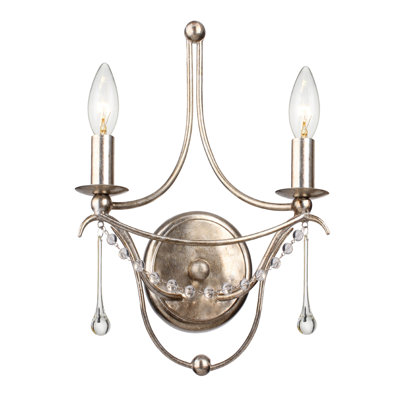 Braden 2-Light Candle Wall Light