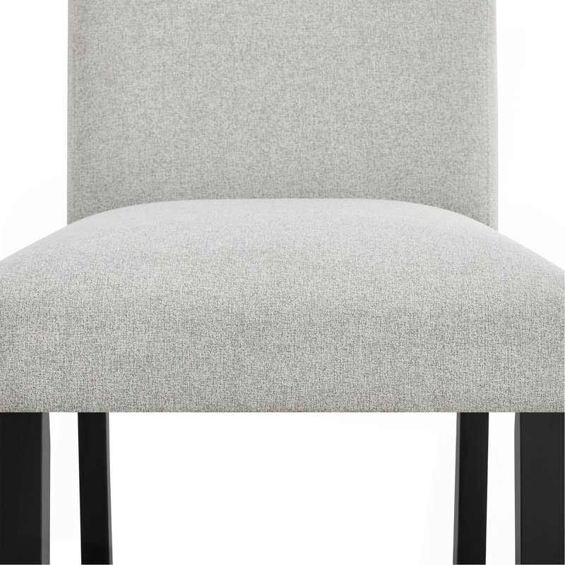 Ensemble de 2 chaises de salle à manger rembourrées en tissu Transitional