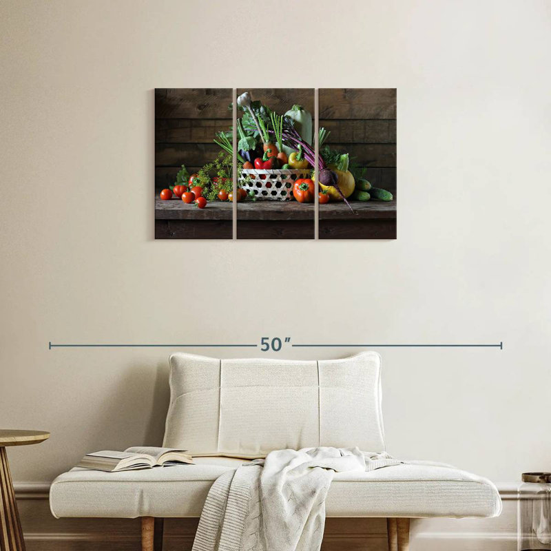 Yarlin Fresh Vegetable Selection, 20" H x 33" W