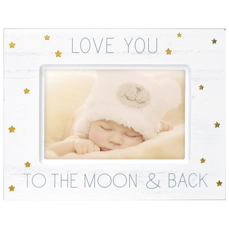 Capps White Wood Matte Picture Frame