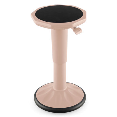 Tabouret oscillant à hauteur réglable pour apprentissage actif, idéal pour les bureaux assis-debout.