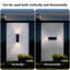 Applique murale d'extérieur imperméable en aluminium 4 sable noir-253420546-253420552