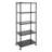 Adjustable Kitchen Storage Rack Adjustable Height Storage Rack 5 Tier Freestanding Storage Rack With Wheels