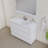 Arjina 48'' Single Bathroom Vanity with Solid Surface Top-672063328
