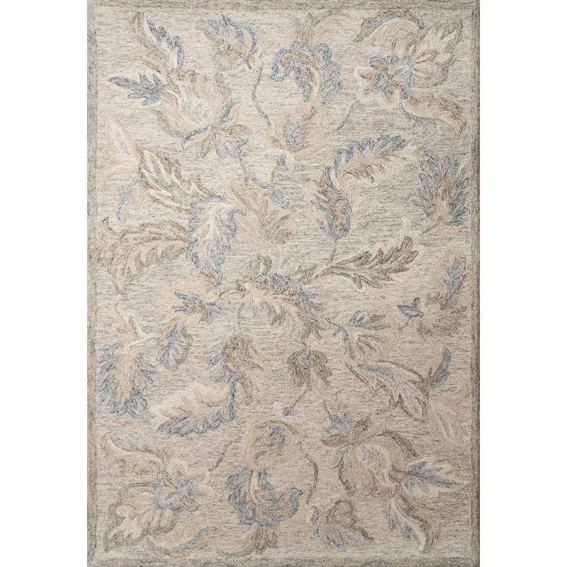 DAISY 9094-950 GREY/BLUE, Rectangle 5' x 8'