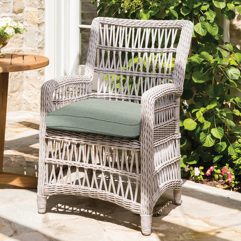 Mackinac Outdoor Dining Armchair, Visions Cobalt