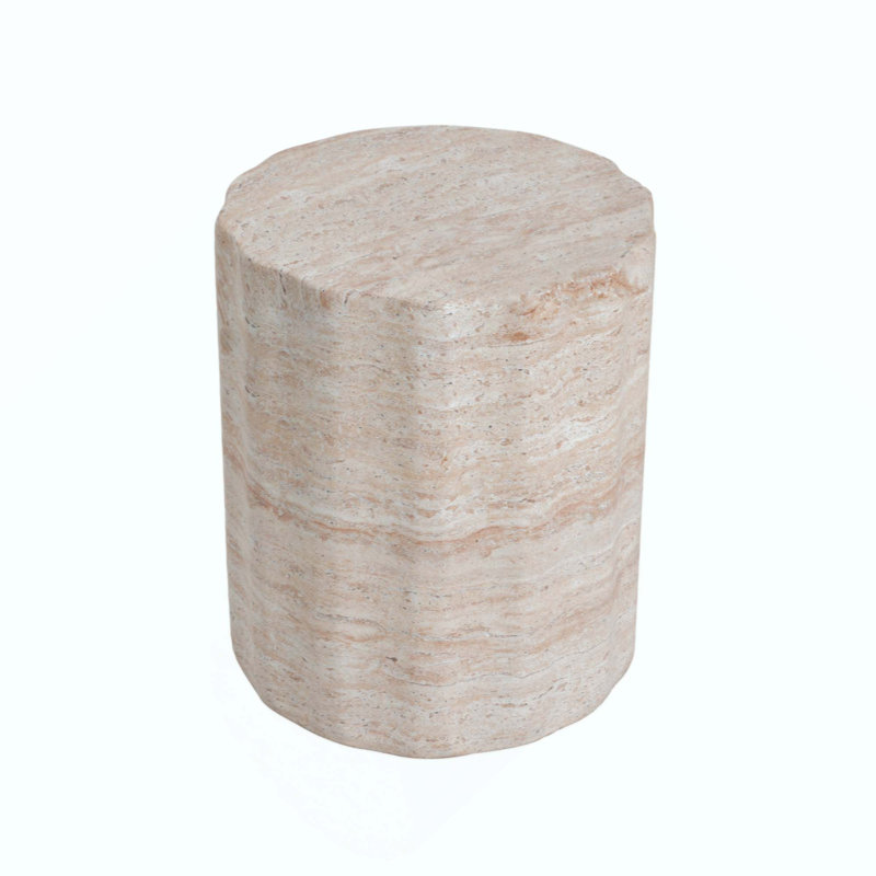 Outdoor/Indoor Lightweight Concrete Side Table