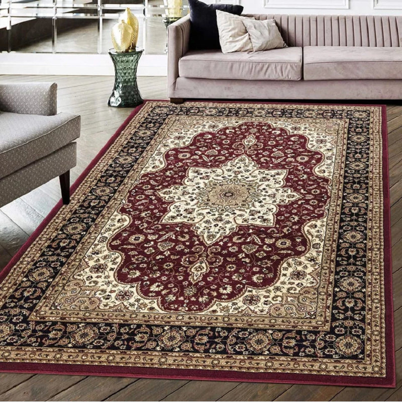 Geometric Indoor / Outdoor Area Rug, Rectangle 80 x 150 cm