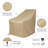Brently Weather Proof Outdoor Adirondack Patio Chair Cover-908479194