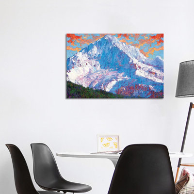 Hood Peak - Wrapped Canvas Painting
