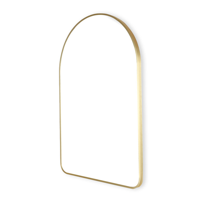 Namah Metal Wall Mirror, Yellow