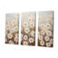 Ensemble de décorations murales blanches marguerites blanches Elegance VII-107754303-107754298