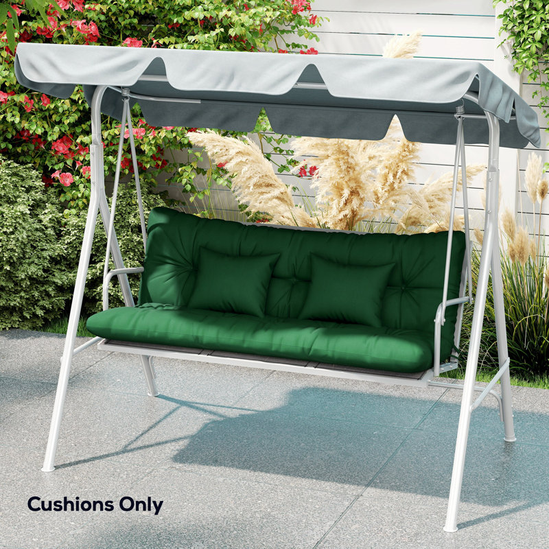 Outdoor Seat Cushion, Green