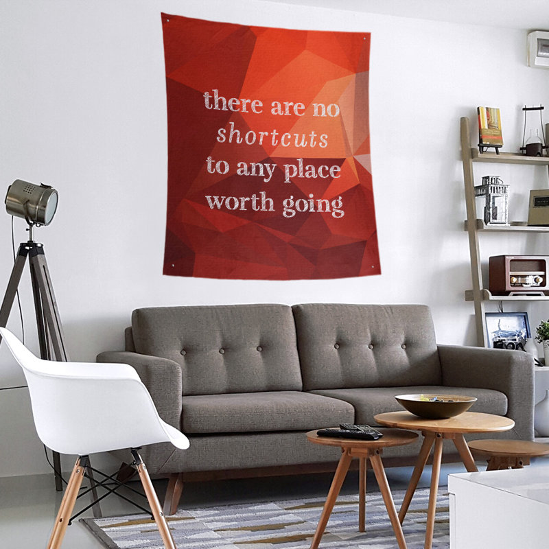 Polyester Tapestry, 27.5" H x 37.5" W, Topaz