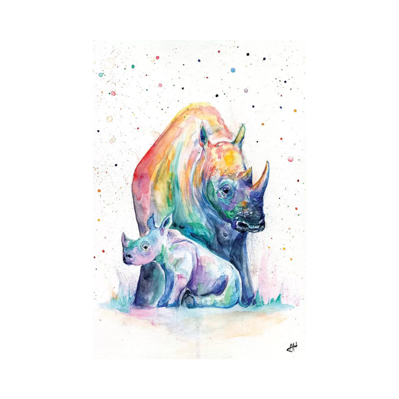 Shelter by Marc Allante - Wrapped Canvas Painting, 101.6 cm H x 66.04 cm W x 1.91 cm D