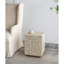 Tabouret 14 "x 14" x 18 "Capiz