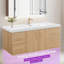 Meuble-lavabo flottant mural 48 po avec lavabo simple Bahtroom
