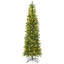 7.5' Artificial Pine Christmas Tree with Color & Clear Lights