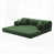 Velours côtelé vert foncé