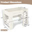 Lit mezzanine avec bureau et rangement ApexNest-133529055-133529057