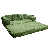 Green - Loveseat