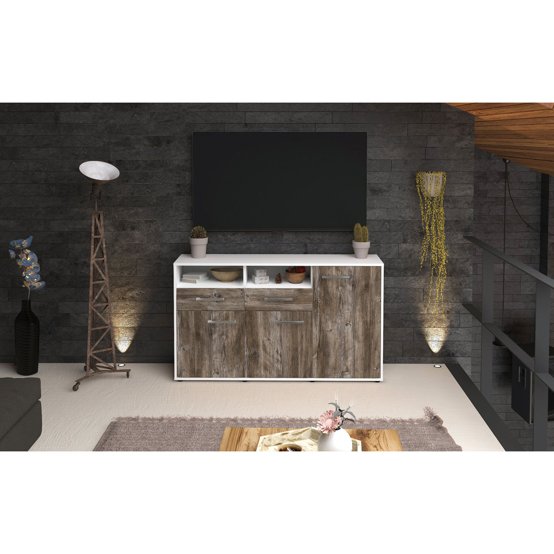 Editta Sideboard Front (136 x 79 x 35 cm), einschließlich Griffe