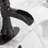 Single-Hole Single-handle Bathroom Faucet with Drain Assembly-94592240
