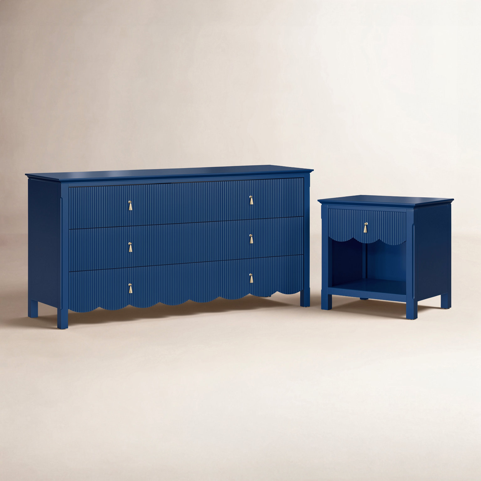 Sofia 2-Piece Bedroom Set, Blue