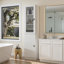 Armoire de rangement blanche Joshula