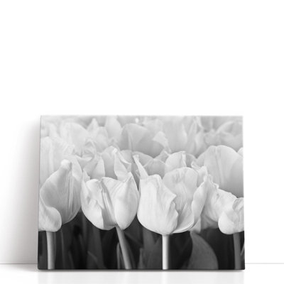 «Bunch Of Tulips Gros plan», reproduction d'art sur toile