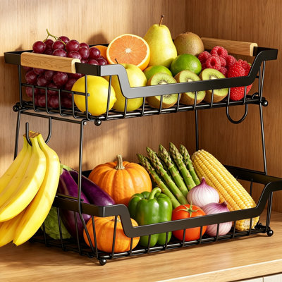 Rebrilliant Metal Fruit Basket