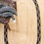 Tapis en jute / coton tissé à la main Triche-111907786