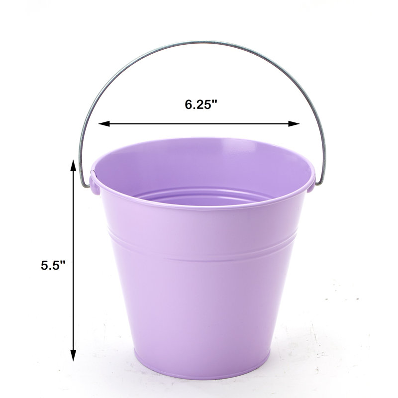 Gracie Oaks Decorative Bin, Lavender