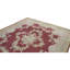 Hand Knotted Wool Area Rug in Red