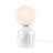 Frosted Glass Globe Table Lamp